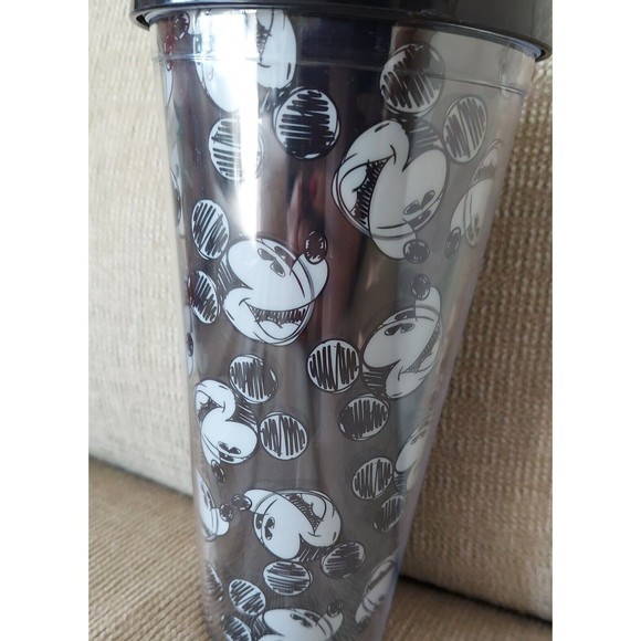 NEW Disney Mickey Mouse Travel Tumbler Cup with Straw - Picture 2 of 5